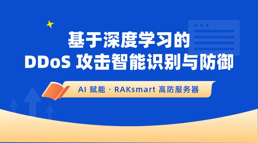 AI 赋能・RAKsmart 高防服务器:基于深度学习的 DDoS 攻击智能识别与防御