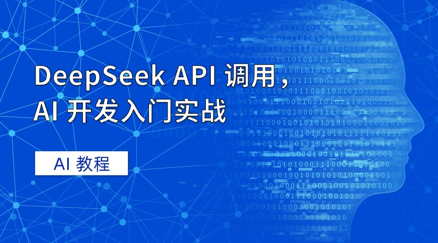 AI 教程｜DeepSeek API 调用，AI 开发入门实战